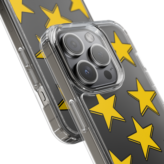 3D Stars Phone Case for iPhone (Clear Case)