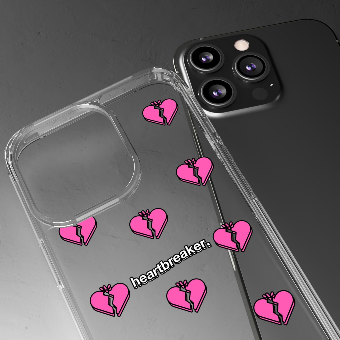 Heartbreaker Phone Case for iPhone (Clear Case)