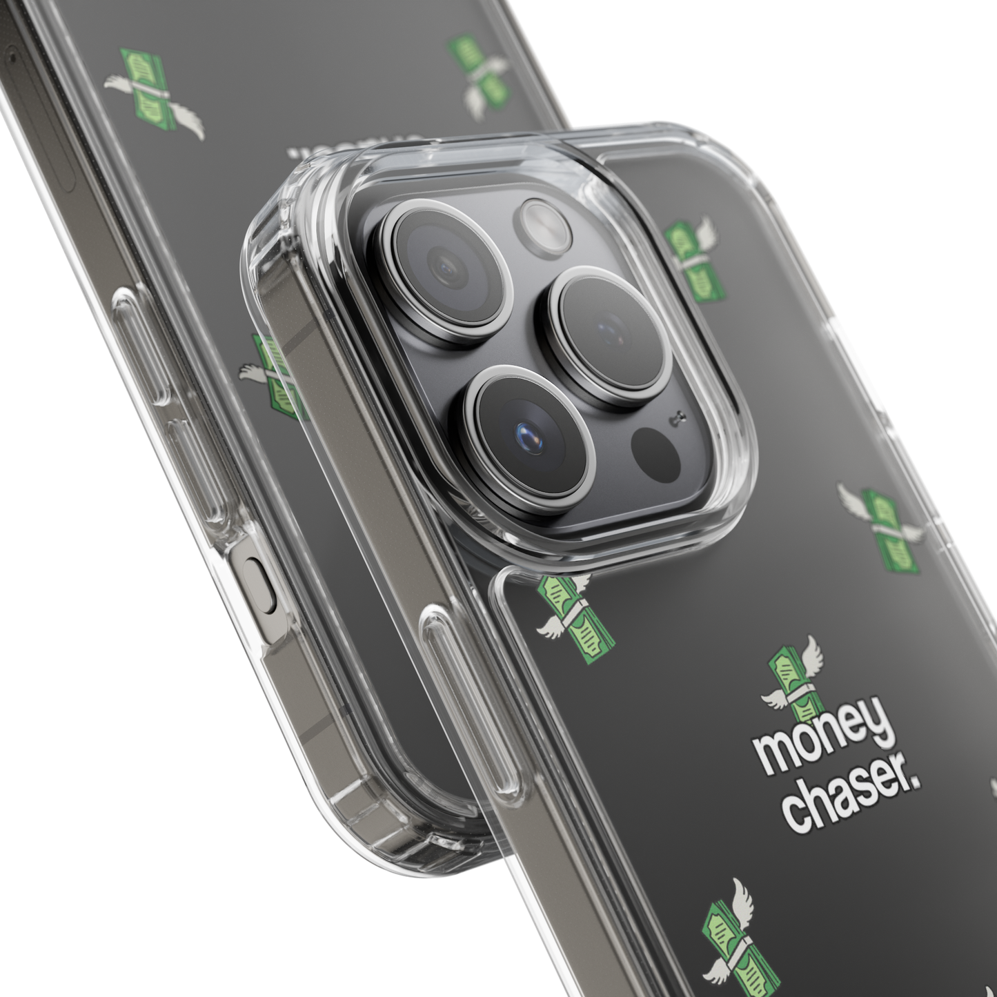 Money Chaser Phone Case for iPhone (Clear Case)