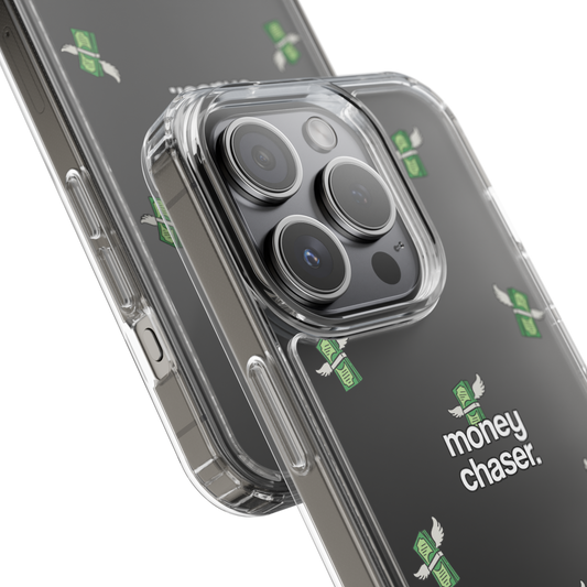 Money Chaser Phone Case for iPhone (Clear Case)