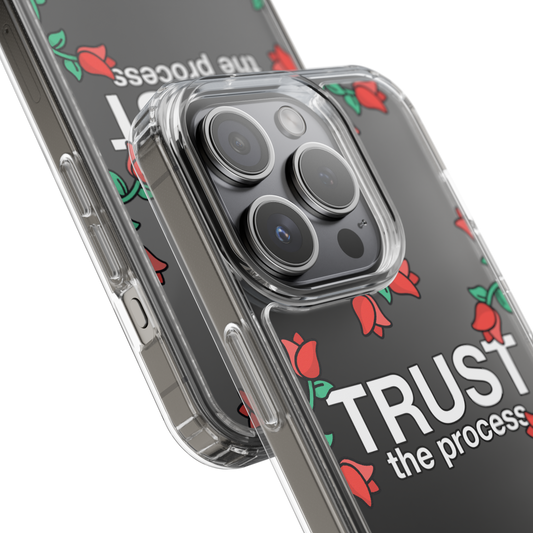 Trust The Process Phone Case for iPhone (Clear Case)