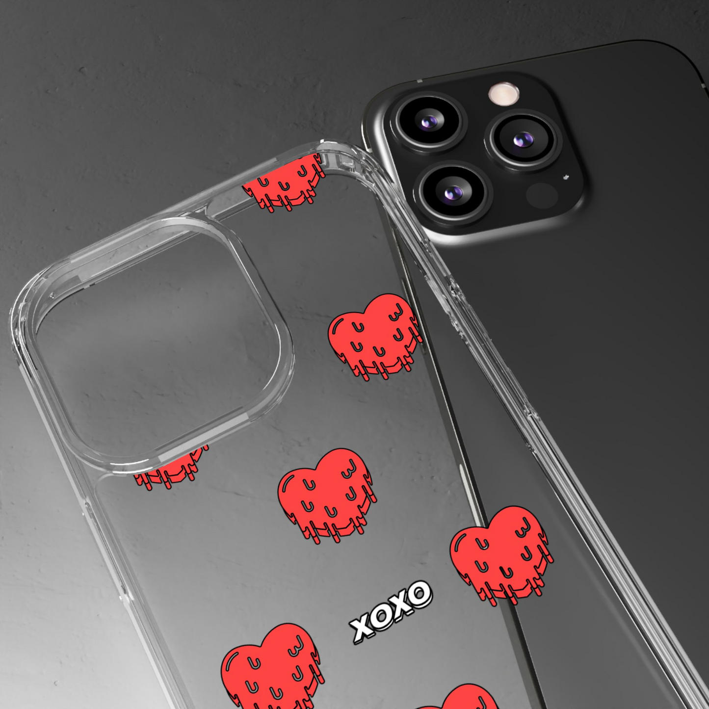 XO Phone Case for iPhone (Clear Case)