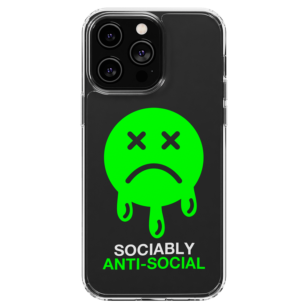 product Image of a phone case - anti-social