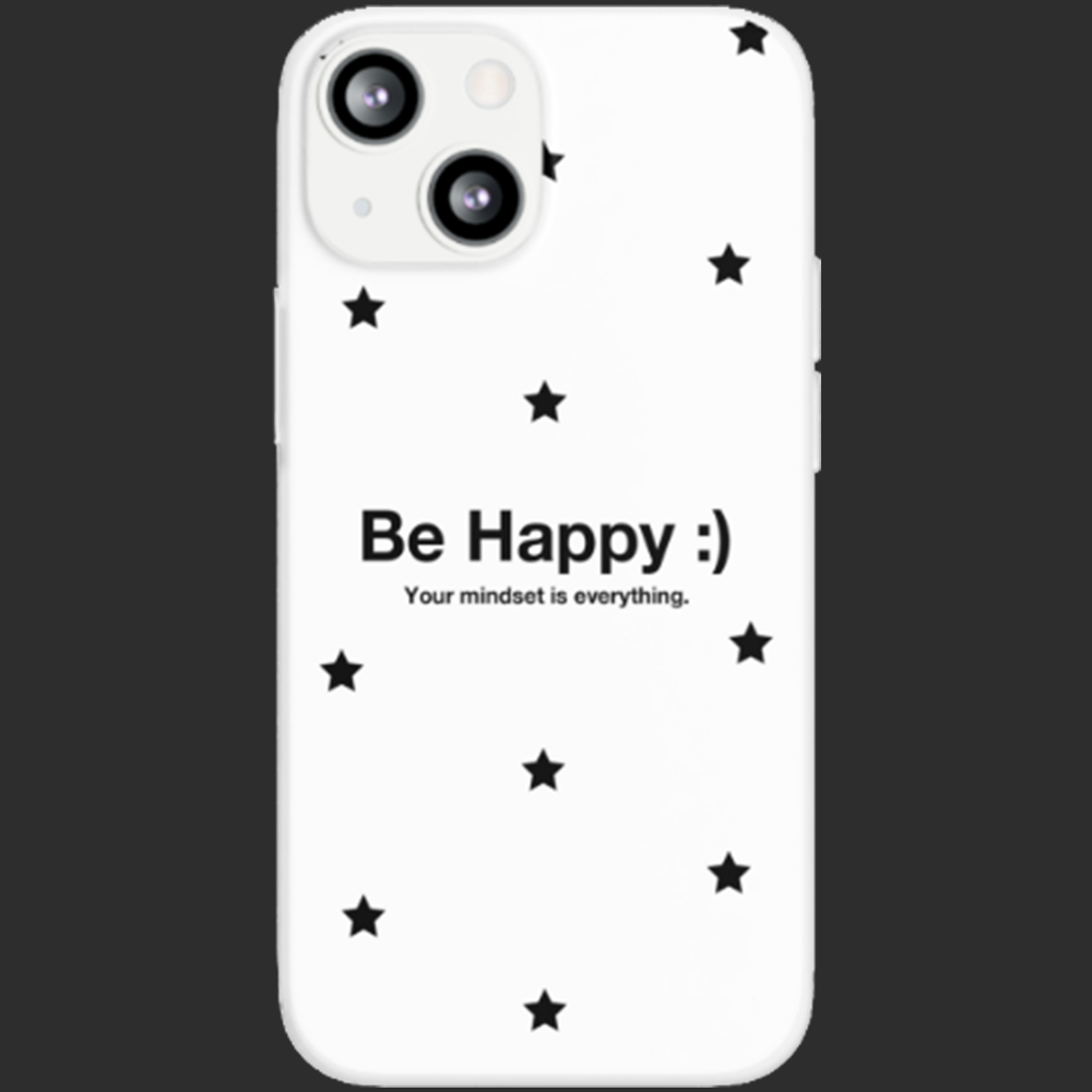 Be Happy Phone Case Cover For iPhone Devices (Soft Case)