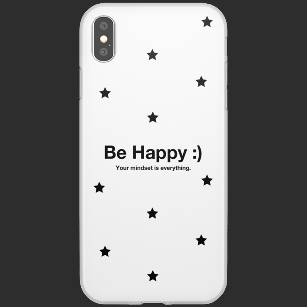 Be Happy Phone Case Cover For iPhone Devices (Soft Case)