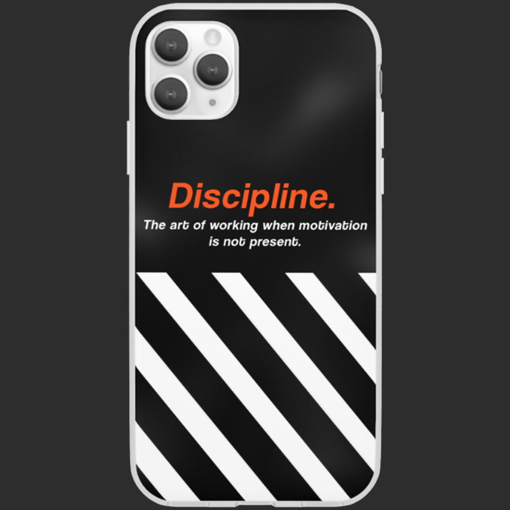 Discipline Phone Case Cover For iPhone Devices (Soft Case)