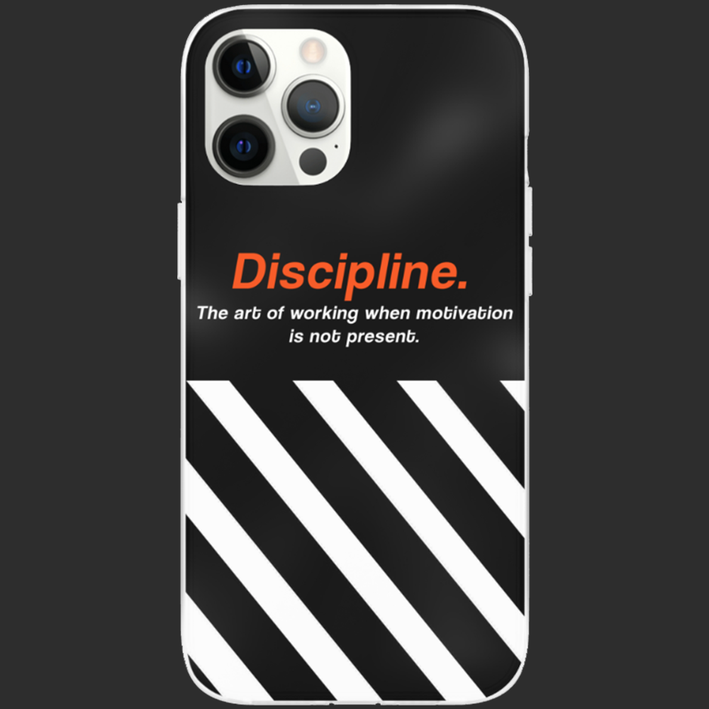 Discipline Phone Case Cover For iPhone Devices (Soft Case)
